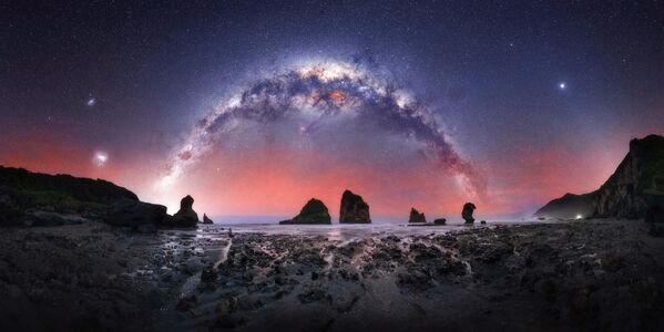 Снимок The Rocks новозеландского фотографа Rachel Roberts, вошедший в список 25 лучших фотографий конкурса 2022 Milky Way Photographer of the Year. Снимок The Rocks новозеландского фотографа Rachel Roberts, вошедший в список 25 лучших фотографий конкурса 2022 Milky Way Photographer of the Year. - Sputnik Армения