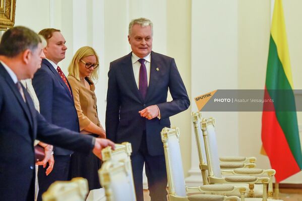 Президент Литвы Гитанас Науседа  - Sputnik Армения