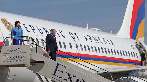 Премьер-министр Никол Пашинян прибыл с рабочим визитом в Бельгию (22 мая 2022). Брюссель - Sputnik Армения