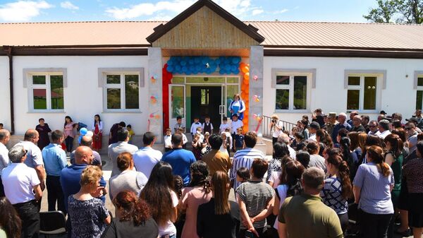 Արցախի Վաղուհաս գյուղում նոր մանկապարտեզ է բացվել - Sputnik Արմենիա