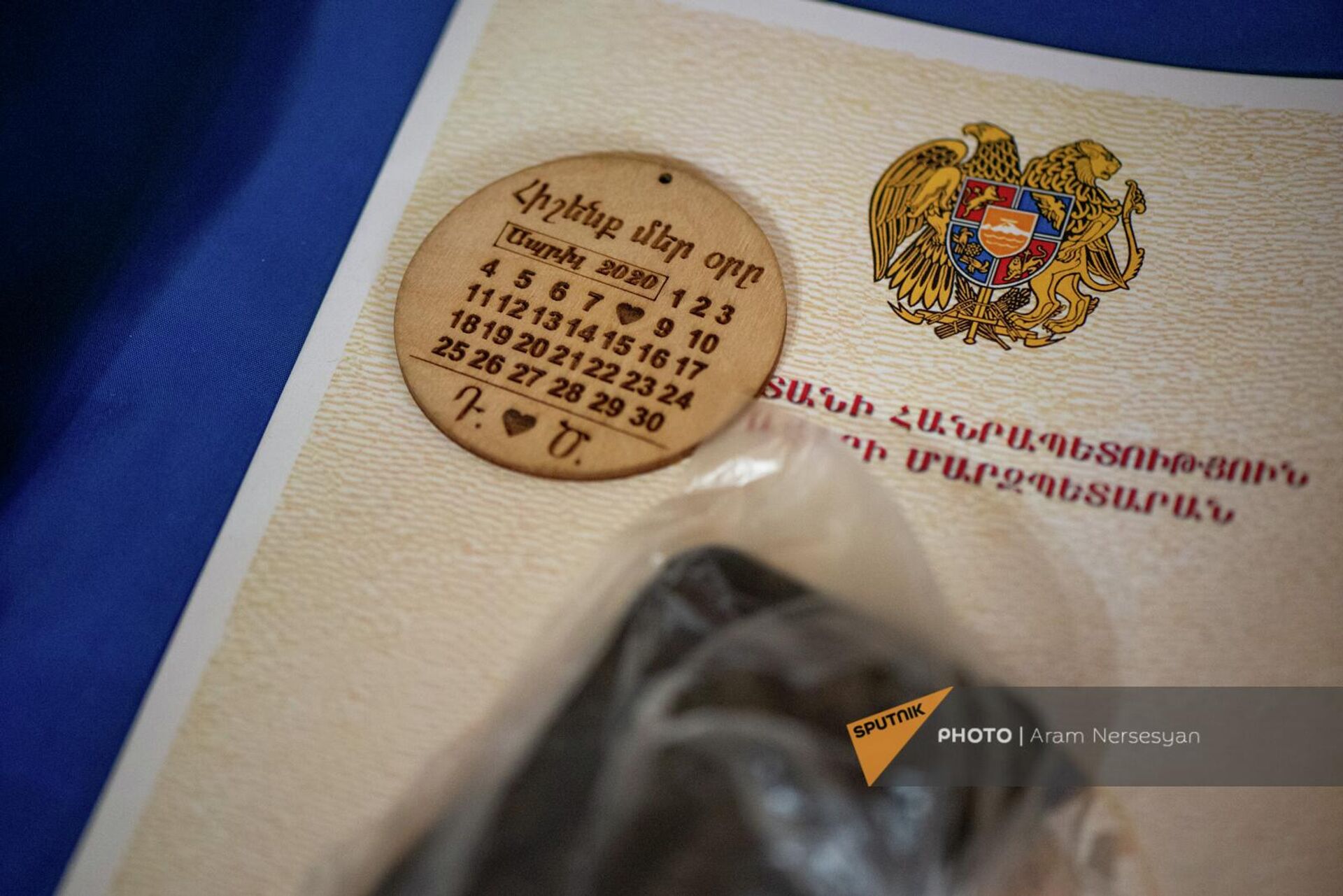 Личные вещи погибшего военнослужащего Давида Варданяна - Sputnik Армения, 1920, 03.06.2022