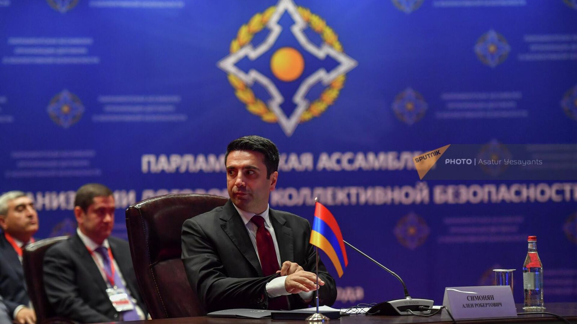 Заседание Совета Парламентской Ассамблеи ОДКБ (6 июня 2022). Еревaн - Sputnik Армения, 1920, 06.06.2022