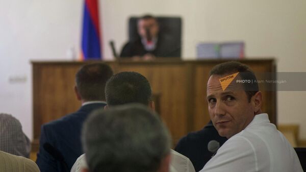 Судебное заседание по делу экс-министра обороны Давида Тонояна (6 июня 2022). Еревaн - Sputnik Армения