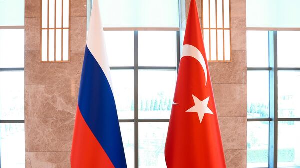 Ռուսաստանի և Թուրքիայի դրոշները - Sputnik Արմենիա
