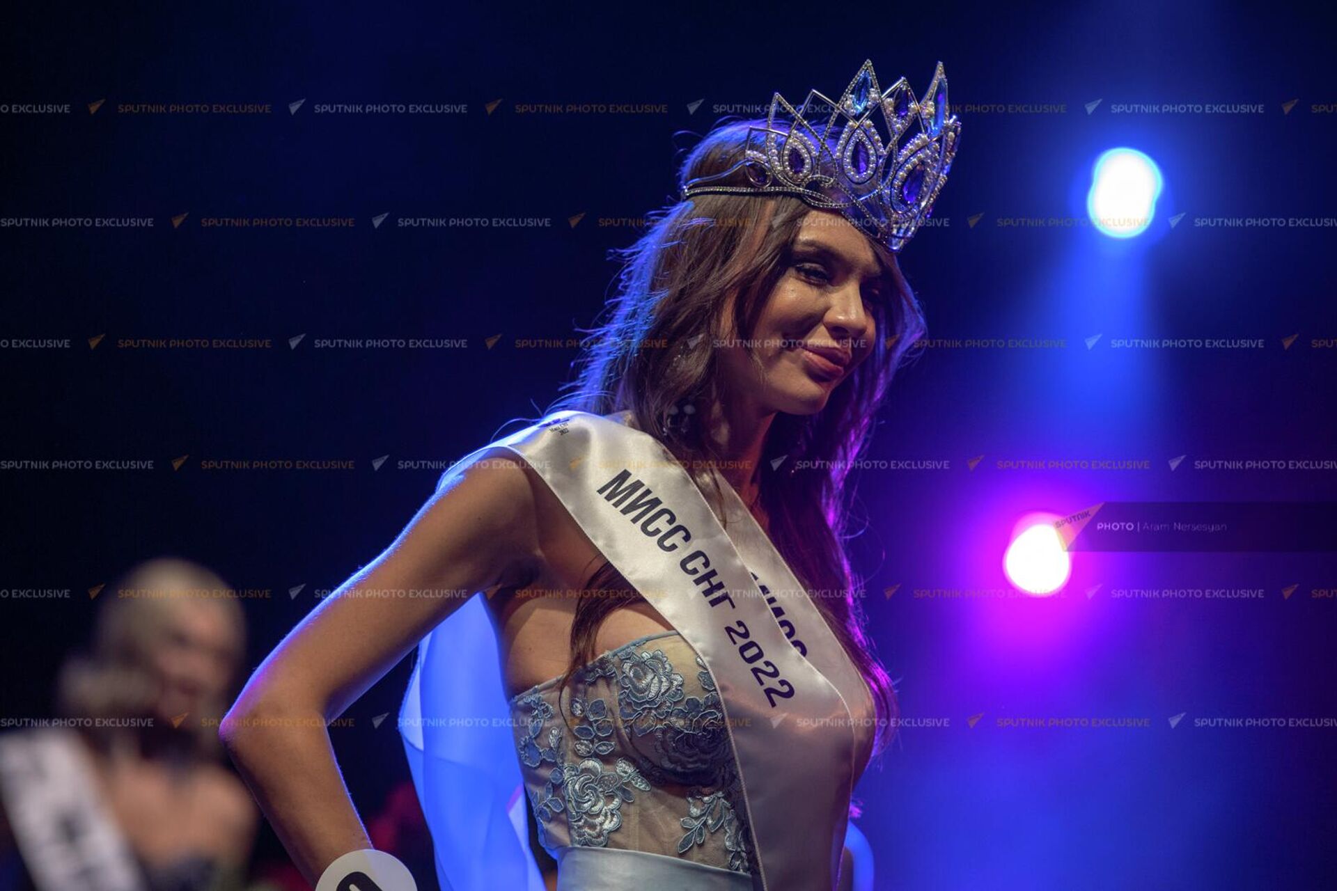 Победительница конкурса Мисс СНГ 2022 Диана Перханова (Казахстан) - Sputnik Армения, 1920, 18.06.2022