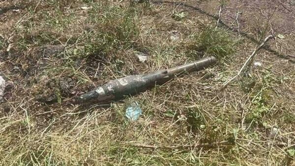 Обнаруженные боеприпасы на трассе Ереван - Аштарак - Sputnik Армения