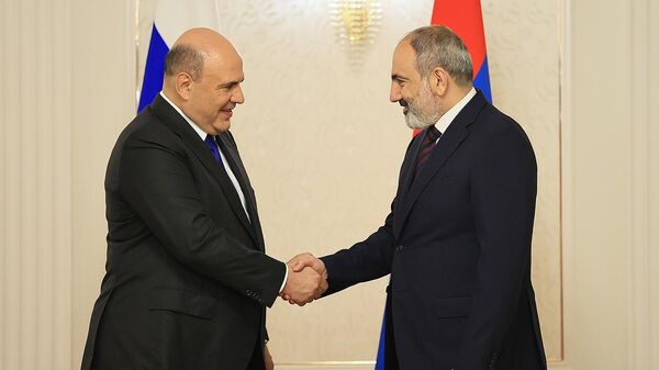 Մինսկում կայացել է Նիկոլ Փաշինյանի և Միխայիլ Միշուստինի հանդիպումը - Sputnik Армения