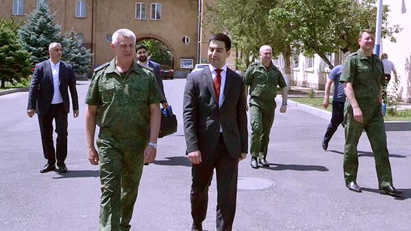 ՊԵԿ նախագահն այցելել է ՀՀ–ում ՌԴ անվտանգության դաշնային ծառայության սահմանապահ վարչություն - Sputnik Արմենիա