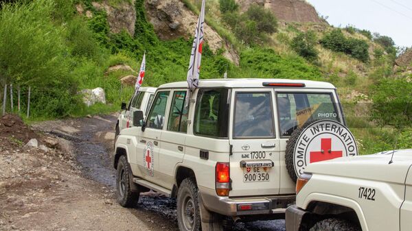 Автомобили Международного Комитета Красного Креста  - Sputnik Армения