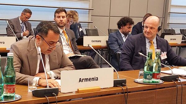 Замминистра иностранных дел Армении Ваге Геворгяна принял участие в ежегодном форуме по пересмотру безопасности ОБСЕ - Sputnik Армения