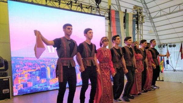 В рамках VII Международного культурно-образовательного форума Дети Содружества прошел день Республики Армения (30 июня 2022). Кыргызстан - Sputnik Армения