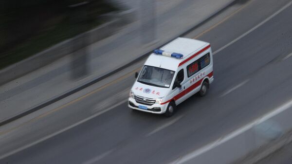 Автомобиль скорой помощи в северной китайской провинции Шэньси - Sputnik Армения