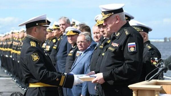 Военно-морскому флоту России передана первая подлодка-носитель  морских беспилотников Посейдон Белгород - Sputnik Армения