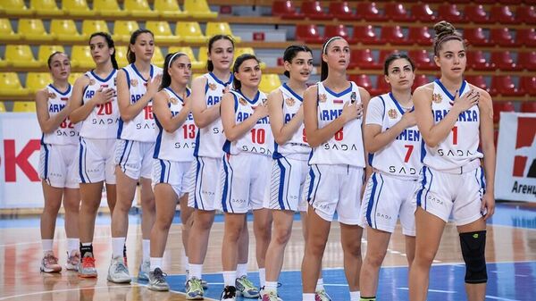 Հայաստանի բասկետբոլի կանանց Մ20 տարեկանների հավաքականը - Sputnik Արմենիա