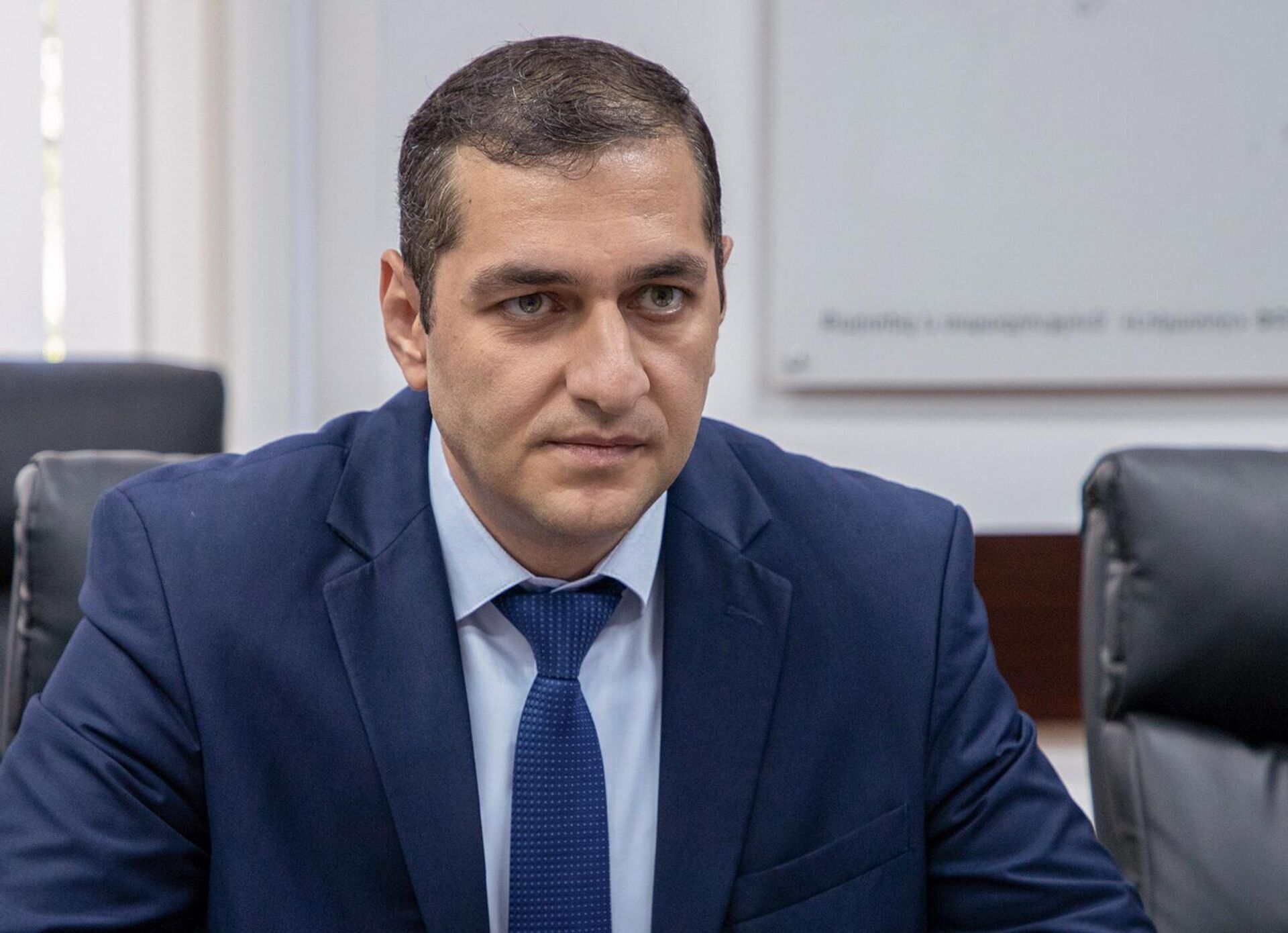 Заместитель министра здравоохранения Артак Джумаян на встрече с соучредителем и вице-президентом компаний Netcaker/BostonGene (23 июня 2022). Еревaн - Sputnik Արմենիա, 1920, 10.04.2023