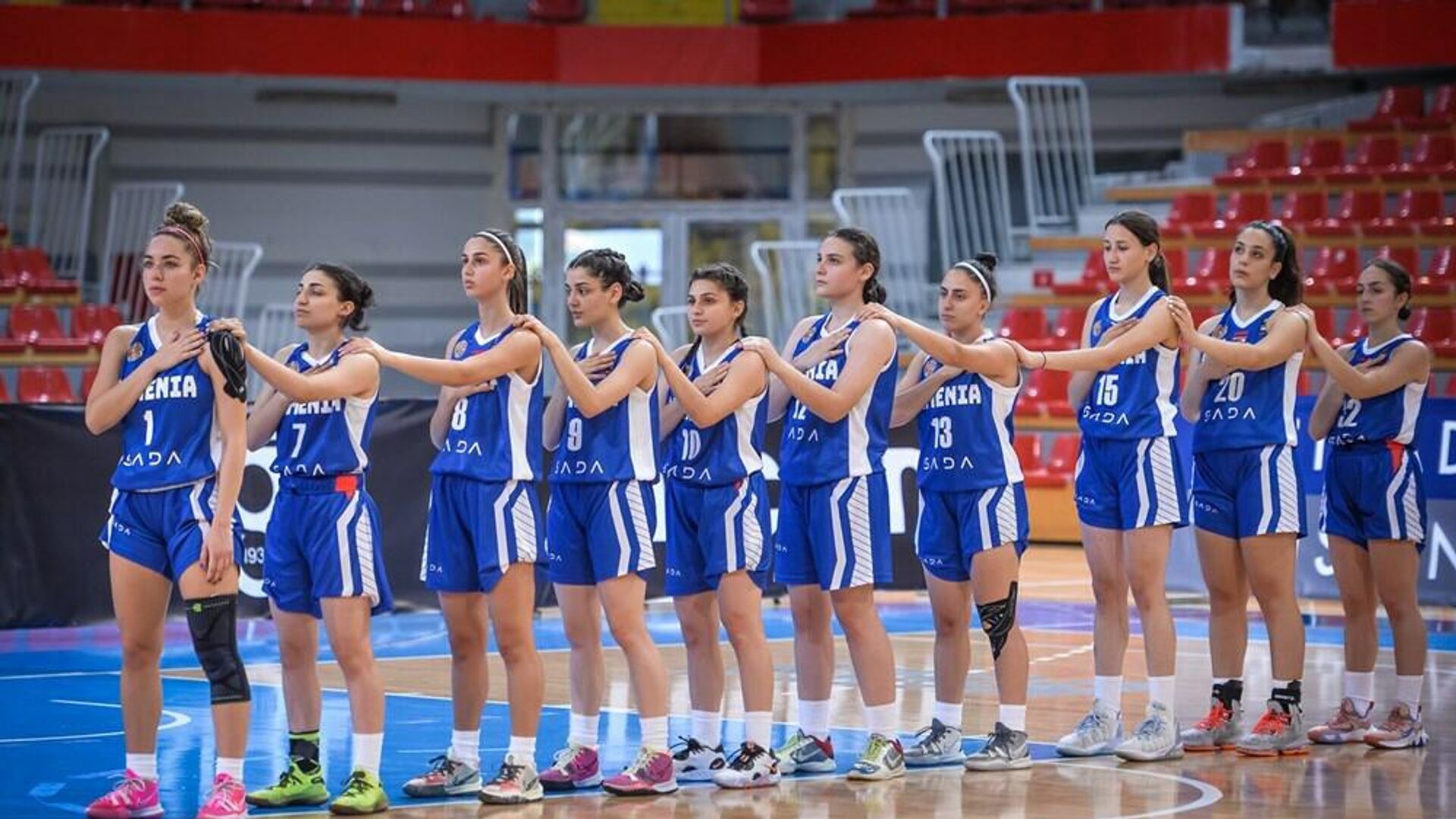 Հայաստանի բասկետբոլի կանանց Մ20 տարեկանների հավաքականը - Sputnik Արմենիա, 1920, 12.07.2022