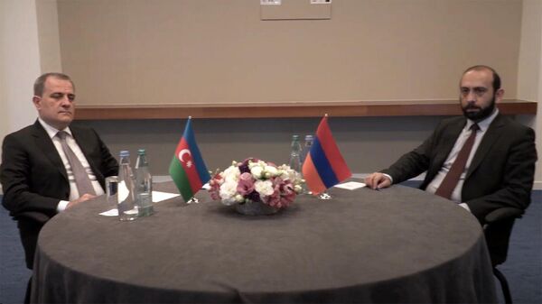 Հայաստանի ու Ադրբեջանի ԱԳ նախարարների հանդիպումը - Sputnik Արմենիա
