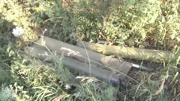 Схрон с оружием ВСУ, обнаруженный военными автоинспекторами Западного военного округа - Sputnik Армения