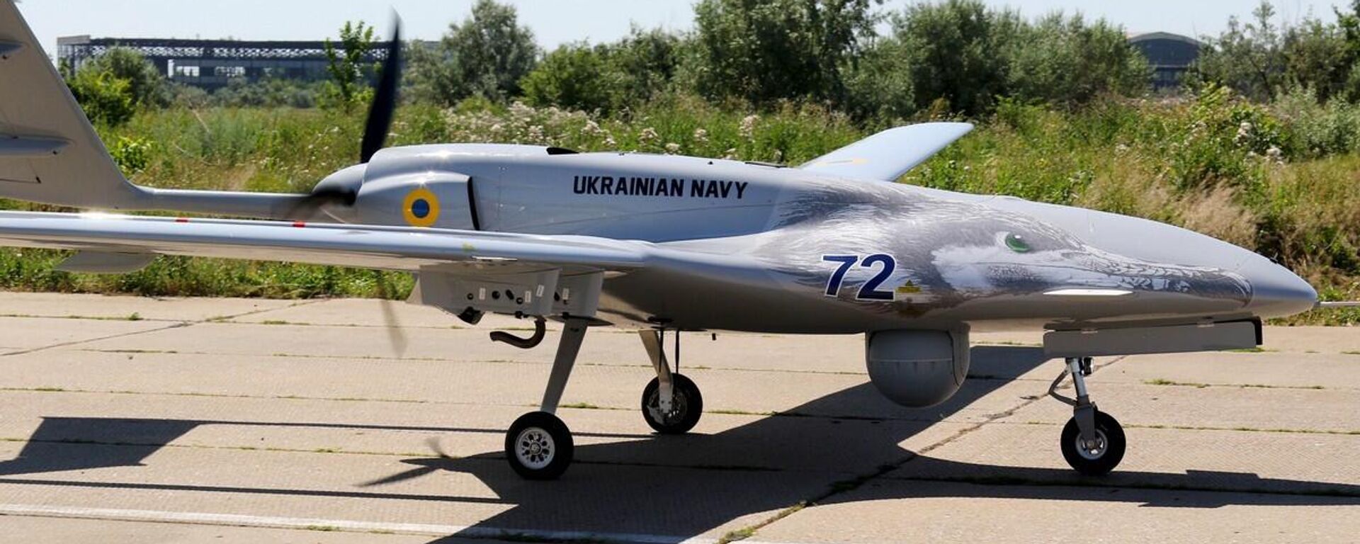 Украинский разведывательно-ударный беспилотный комплекс Bayraktar TB2  - Sputnik Армения, 1920, 04.05.2023