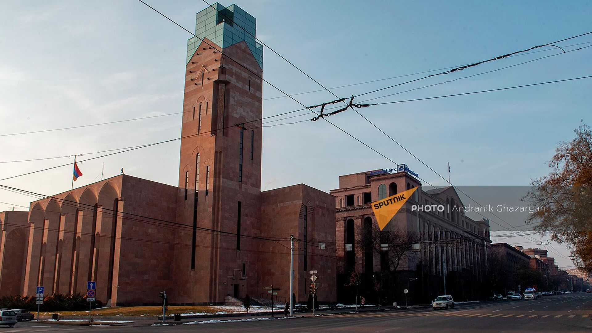 Башня с часами мэрии Еревана - Sputnik Армения, 1920, 09.02.2021