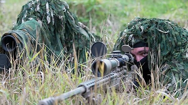 Снайперы военной базы ЮВО в Армении отработают маскировку в условиях высокогорья - Sputnik Армения