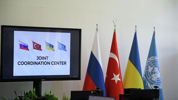 Открытие координационного центра в Стамбуле по транспортировке зерна с Украины - Sputnik Армения