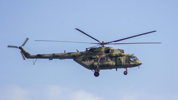 Вертолет армейской авиации ЮВО в Армении  - Sputnik Армения