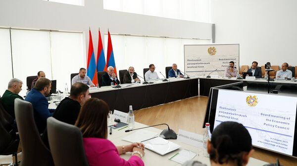 Заседания Совета экономической политики при премьер-министре (7 августа 2022). Дилижaн - Sputnik Армения