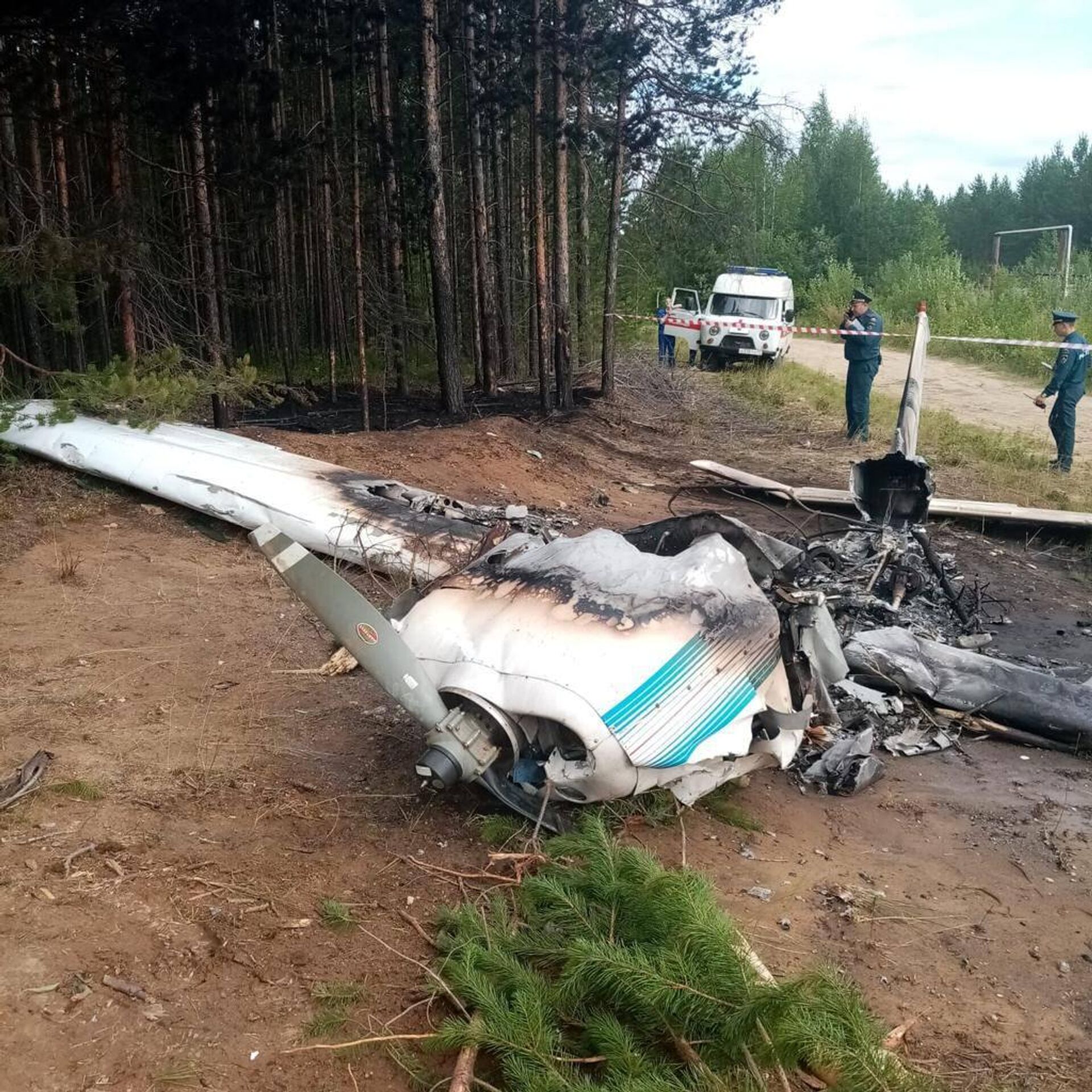 Крушение самолета вчера