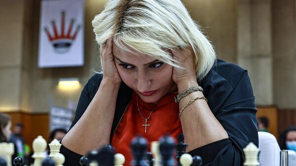 Гроссмейстер Элина Даниелян на Всемирной шахматной олимпиаде - Sputnik Армения