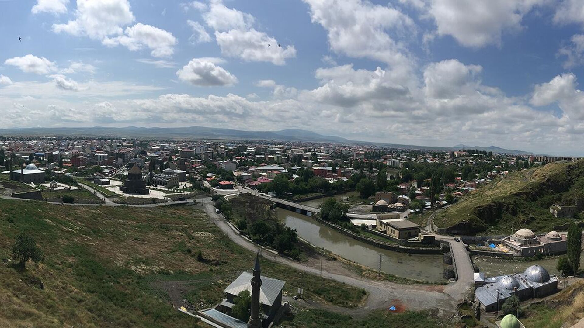 Вид на город Карс с крепости - Sputnik Армения, 1920, 12.03.2023