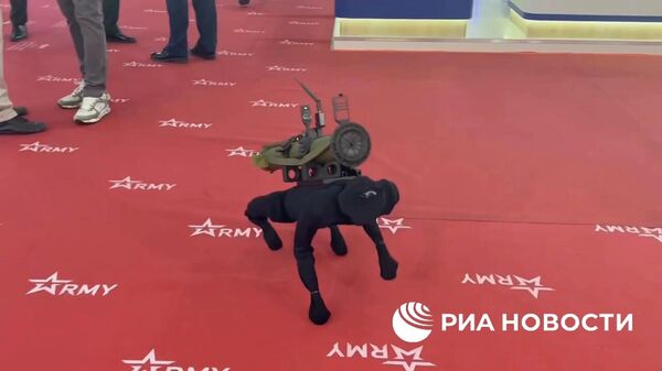 Робопса показали на форуме Армия-2022 - Sputnik Արմենիա
