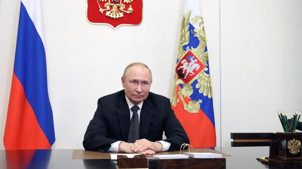 Обращение президента РФ В. Путина к участникам и гостям X Московской конференции по международной безопасности - Sputnik Армения