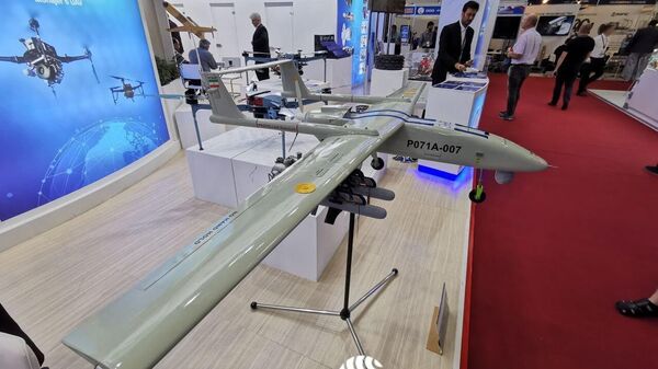 Иран на Армии-2022 показал три беспилотника, в том числе ударный дрон, они вызывают у посетителей наибольший интерес, сказал РИА Новости один из представителей делегации - Sputnik Армения