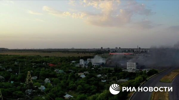 ВСУ обстреляли район гипермаркета в Донецке - Sputnik Армения