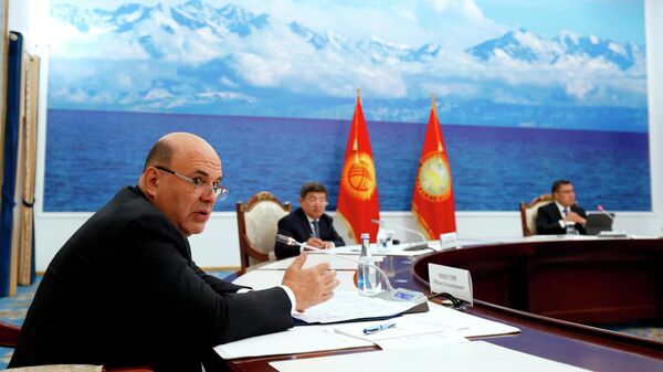 Премьер-министр РФ М. Мишустин принимает участие в заседании Евразийского межправительственного совета - Sputnik Армения