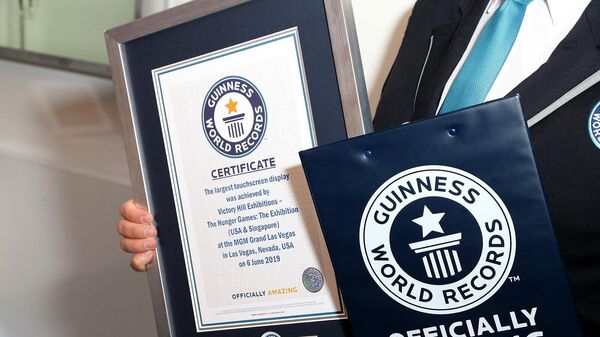 Сертификат о рекорде Гиннеса - Sputnik Армения