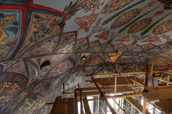 Купол собора, покрытый фресками - Sputnik Армения
