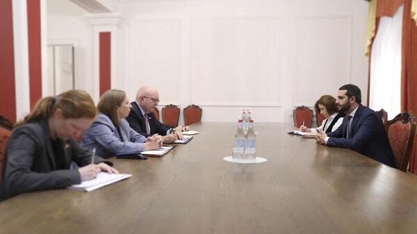 Ռուբինյանի հանդիպումը ԵԱՀԿ Մինսկի խմբի ամերիկացի համանախագահի հետ - Sputnik Արմենիա