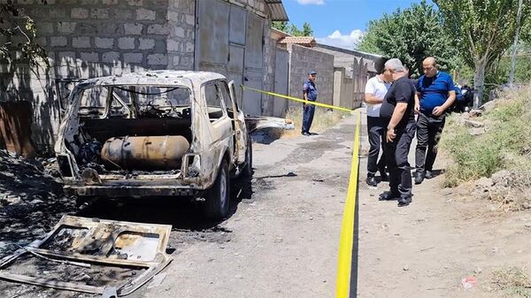 Մեքենայի պայթյուն Փարաքար գյուղում. հունիսի 23-ին կատարված սպանությունը բացահայտվել է - Sputnik Արմենիա