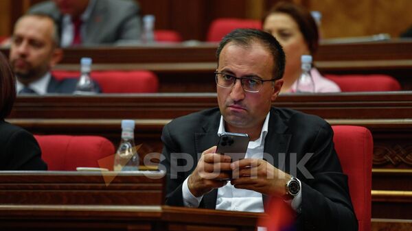 Арсен Торосян на очередном заседании Национального собрания (13 сентября 2022). Еревaн - Sputnik Армения
