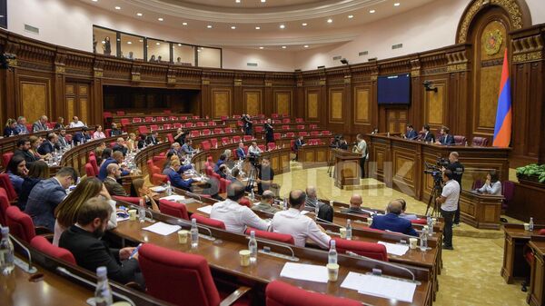 Очередное заседание Национального собрания Армении - Sputnik Армения
