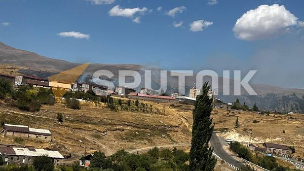 Панорама Джермука после артобстрелов - Sputnik Армения