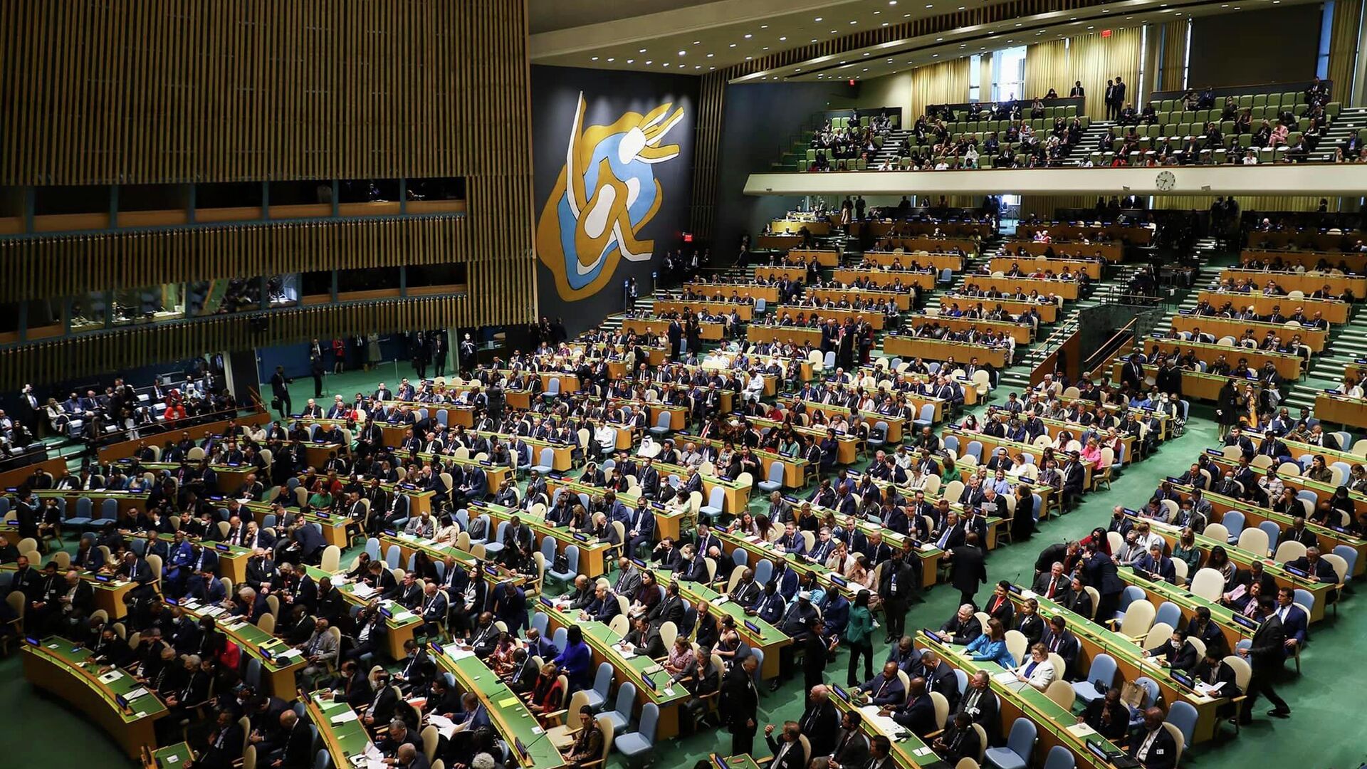 Глава МИД Арарат Мирзоян принимает участие в 77-й сессии Генеральной Ассамблеи ООН (20 сентября 2022). Нью-Йорк - Sputnik Արմենիա, 1920, 23.09.2022