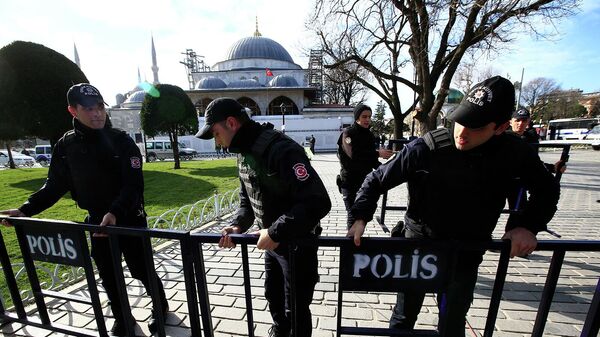Полицейские в Стамбуле - Sputnik Армения