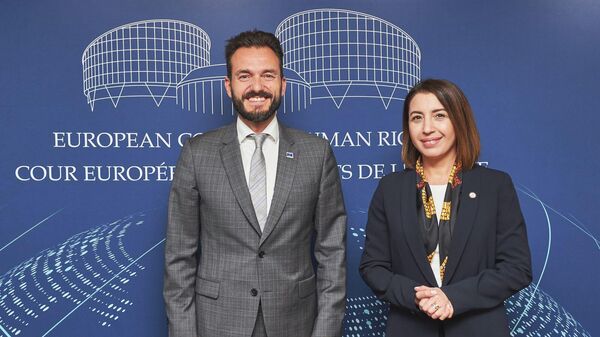 Омбудсмен Кристинe Григорян встретилась с Председателем Европейского суда по правам человека Робертом Спано (28 сентября 2022). Страсбург - Sputnik Արմենիա