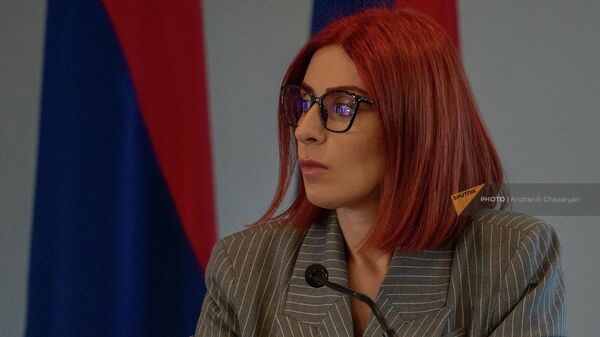 Депутат парламента Армении Агнесса Хамоян - Sputnik Армения