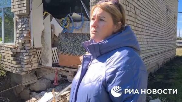 Ուսուցչուհին պատմել է, թե ինչպես են ուկրաինացիները ԼԺՀ-ում տանկից կրակել դպրոցին - Sputnik Արմենիա