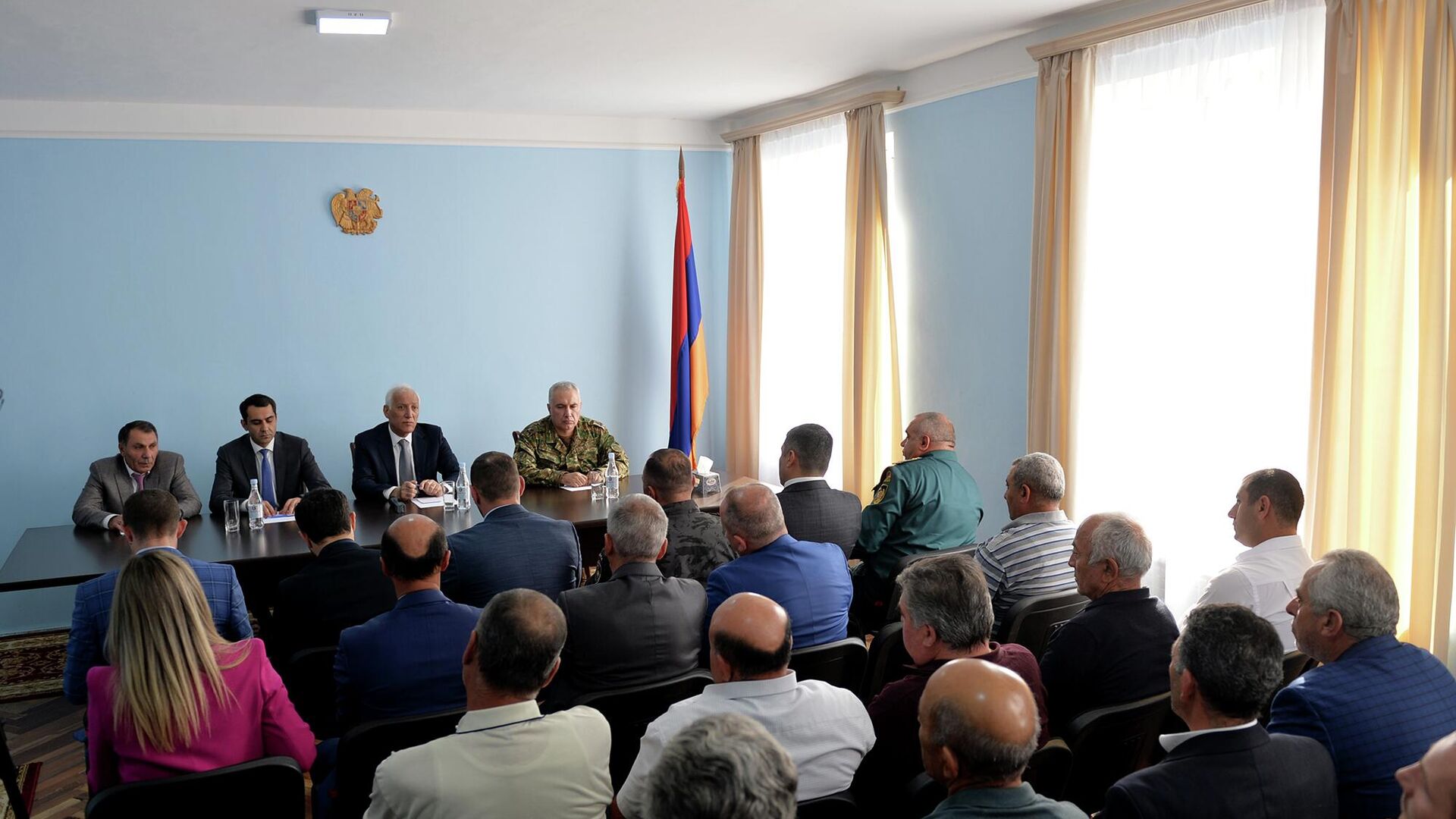 Президент Ваагн Хачатурян посетил общину Варденис (5 октября 2022). Гегаркуникская область - Sputnik Армения, 1920, 05.10.2022