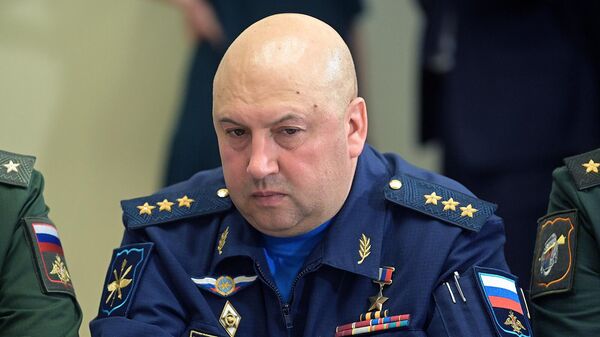 ՌԴ զորքի միացյալ խմբավորման հրամանատար, բանակի գեներալ Սերգեյ Սուրովիկինը - Sputnik Արմենիա